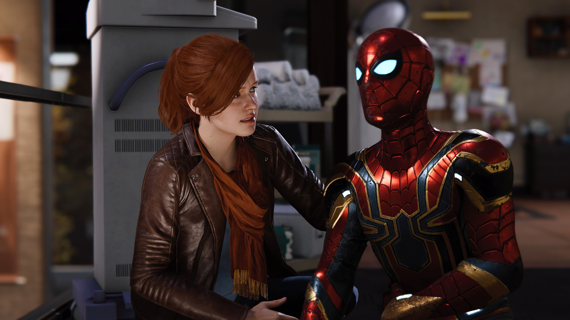 Peter Parker in Mary-Jane Watson